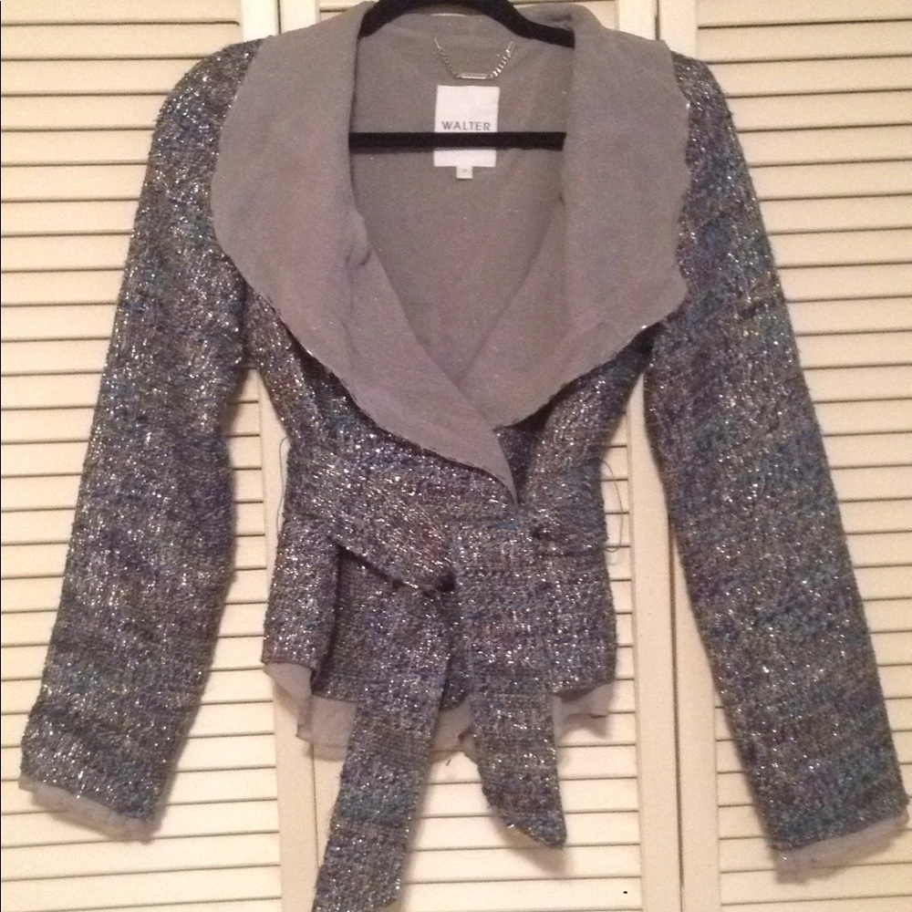 Double/breasted cardigan